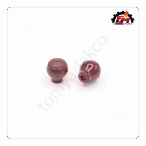 دسته درب سماور فندقي کوچک زرشکي